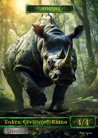 Rhino #3 AI ART